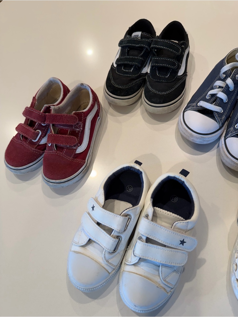 Toddler Shoes Vans Crocs Bundle Size 10c - Picture 3 of 4